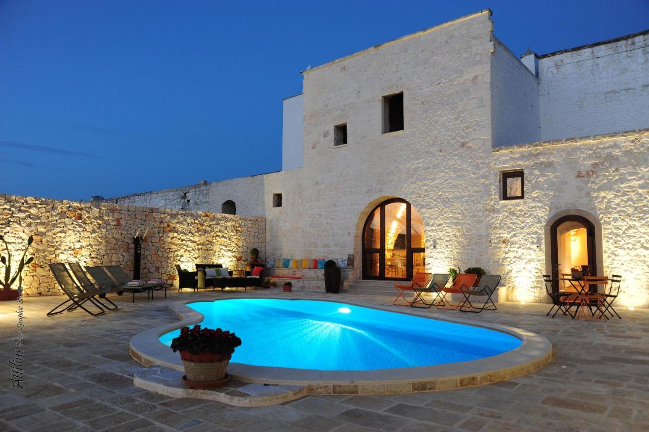 הוילה אוסטוני Casale Citrignano With Pool מראה חיצוני תמונה